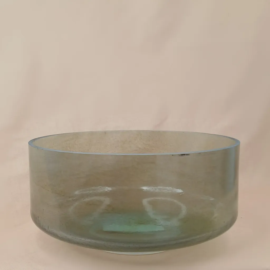 [2638] CFC Tea Quartz Crystal Singing Bowl | 9" G# Note | C=528 Tuning | #2638