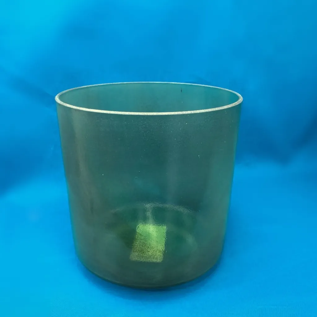 [68] Epidote Quartz Crystal Singing Bowl | 6" B Note | #68