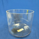 [#3344] Herkimer Diamond Infused Quartz Crystal Singing Bowl | 9" | 3B+34 | 251 Hz