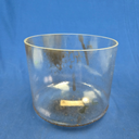 [#3346] Herkimer Diamond Infused Quartz Crystal Singing Bowl | 9" | 4C#-40 | 270 Hz