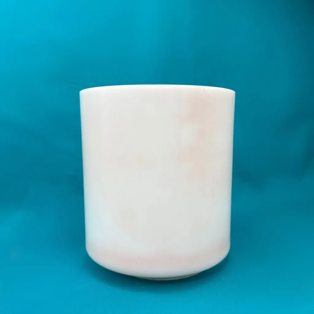 [265] Halite Quartz Crystal Singing Bowl | 6" G Note | C=528 Tuning | #265