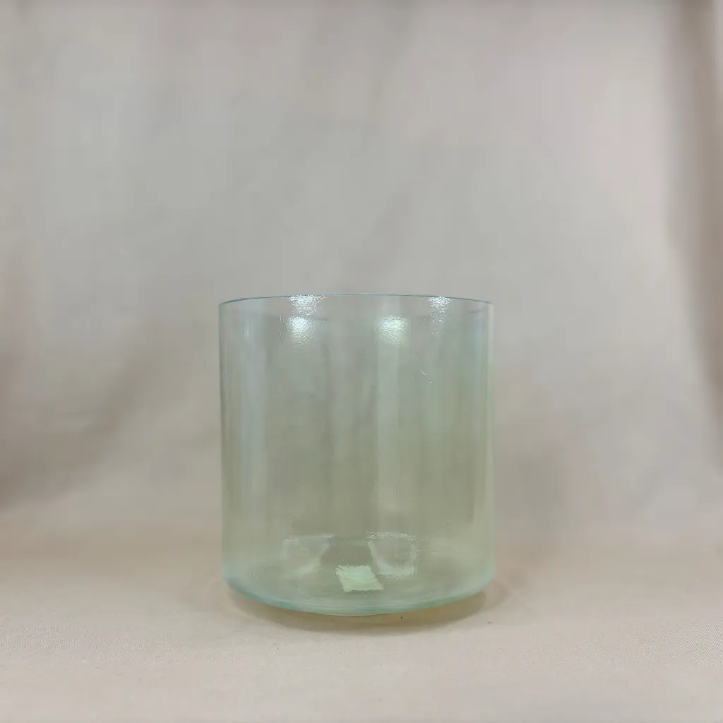 [365] CFC Tea Quartz Crystal Singing Bowl | 7" E Note | #365