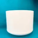 Opaque Quartz Quartz Crystal Singing Bowl | 9" A Note | #873