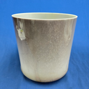 [#3367] Cappuccino Infused Quartz Crystal Singing Bowl | 9" | 3G-26 | 193 Hz