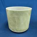 [#3512] Matcha Infused Quartz Crystal Singing Bowl | 7" | 4F-18 | 345 Hz