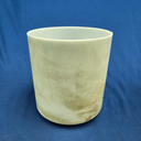 [#3518] Matcha Infused Quartz Crystal Singing Bowl | 7" | 4E 0 | 329 Hz