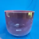 [#3575] Purpurite Infused Quartz Crystal Singing Bowl | 12" | 3D-41 | 143 Hz
