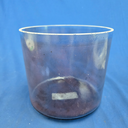 [#3622] Purpurite Infused Quartz Crystal Singing Bowl | 7" | 4F#-4 | 369 Hz