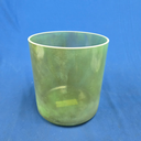 [#3637] Matcha Infused Quartz Crystal Singing Bowl | 7" | 4F#-32 | 363 Hz