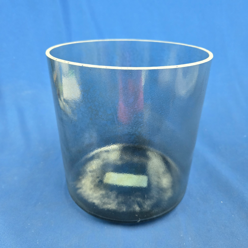 [3638] [#3638] Kornerupine Infused Quartz Crystal Singing Bowl | 7" | 4F-25 | 344 Hz