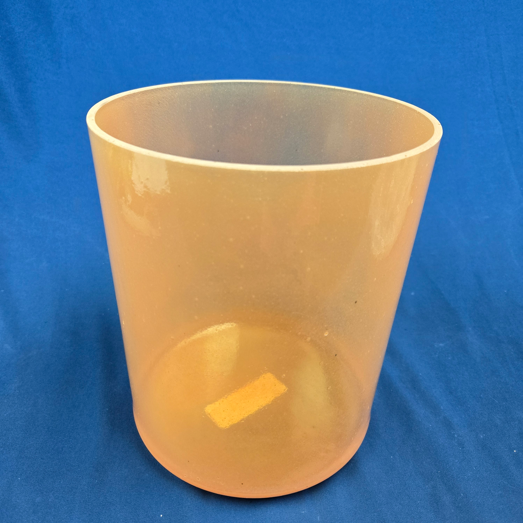 [#3656] Intimate Uplift Infused Quartz Crystal Singing Bowl | 7" | 4E +32 | 335 Hz