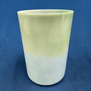 [#3738] Spearmint & Blueberry Infused Quartz Crystal Singing Bowl | 6" | 4G#-14 | 411 Hz
