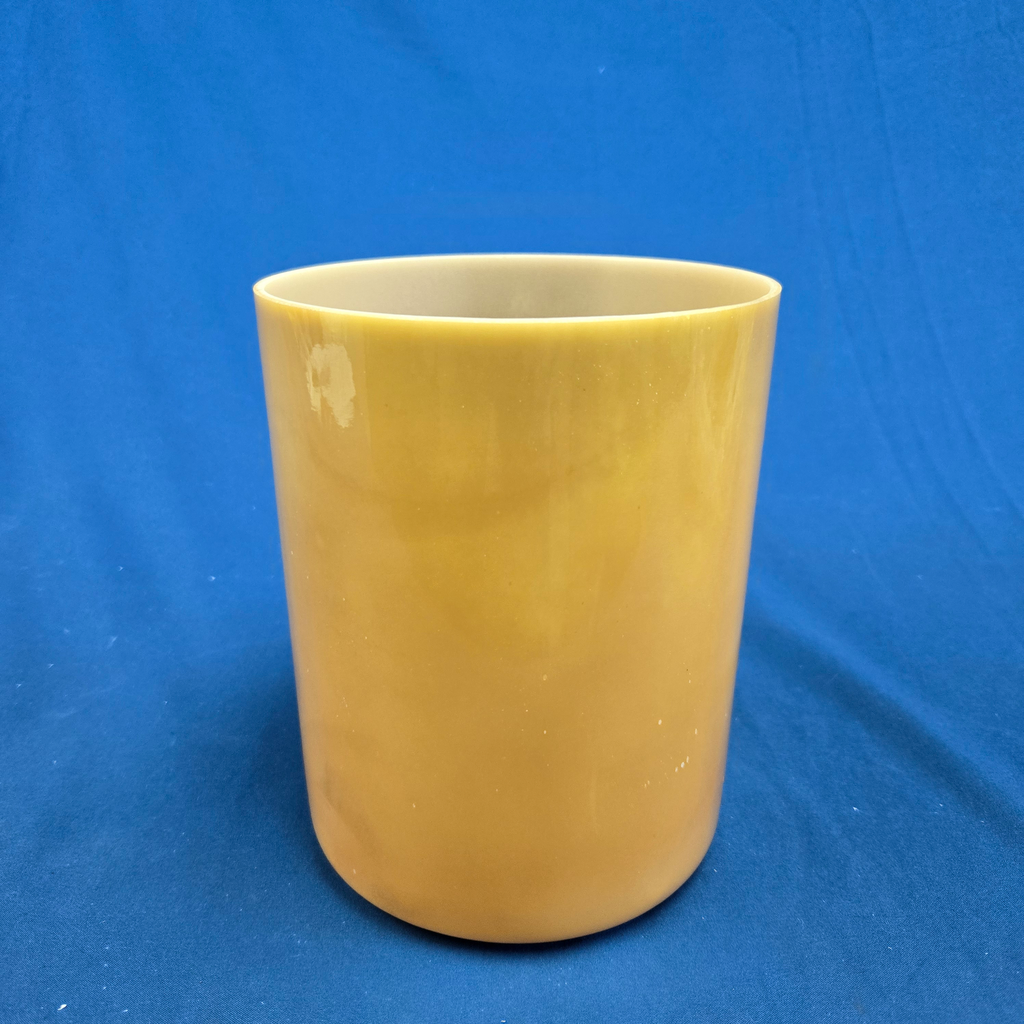 [#3774] Golden Honey Infused Quartz Crystal Singing Bowl | 6" | 4F#+35 | 377 Hz