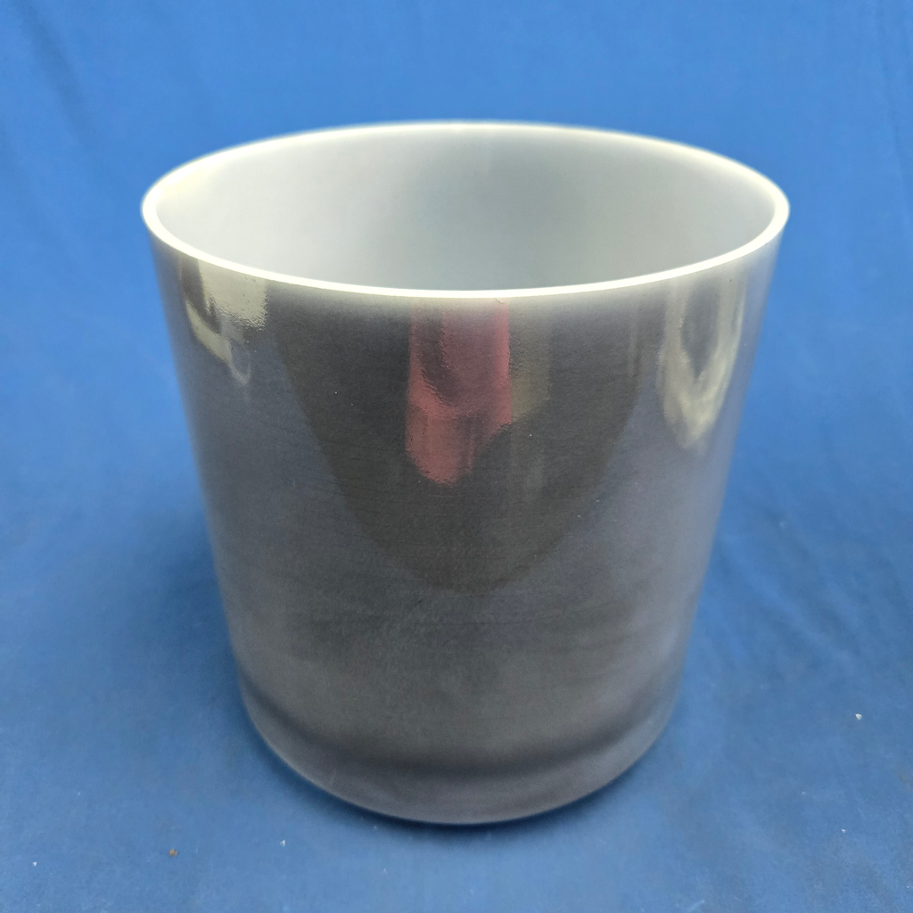 [3791] [#3791] Dumortierite Infused Quartz Crystal Singing Bowl | 8" | 4D-28 | 288 Hz