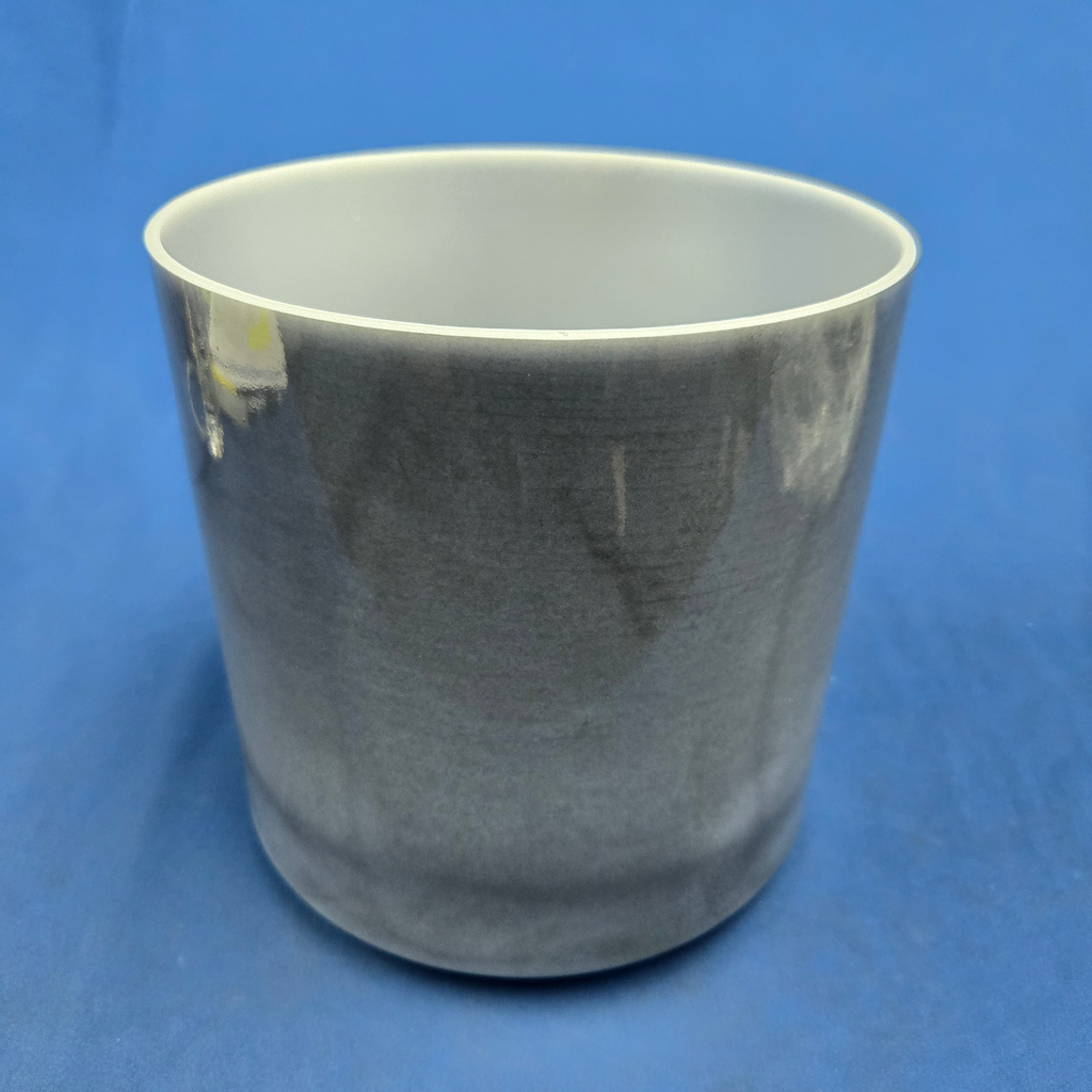 [3792] [#3792] Dumortierite Infused Quartz Crystal Singing Bowl | 8" | 4C#-11 | 275 Hz