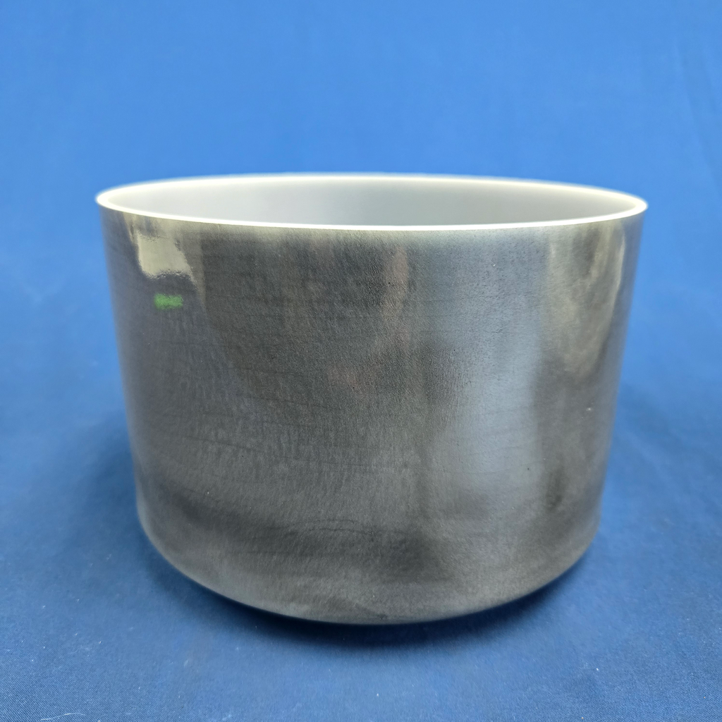 [#3794] Dumortierite Infused Quartz Crystal Singing Bowl | 8" | 4D#-34 | 305 Hz