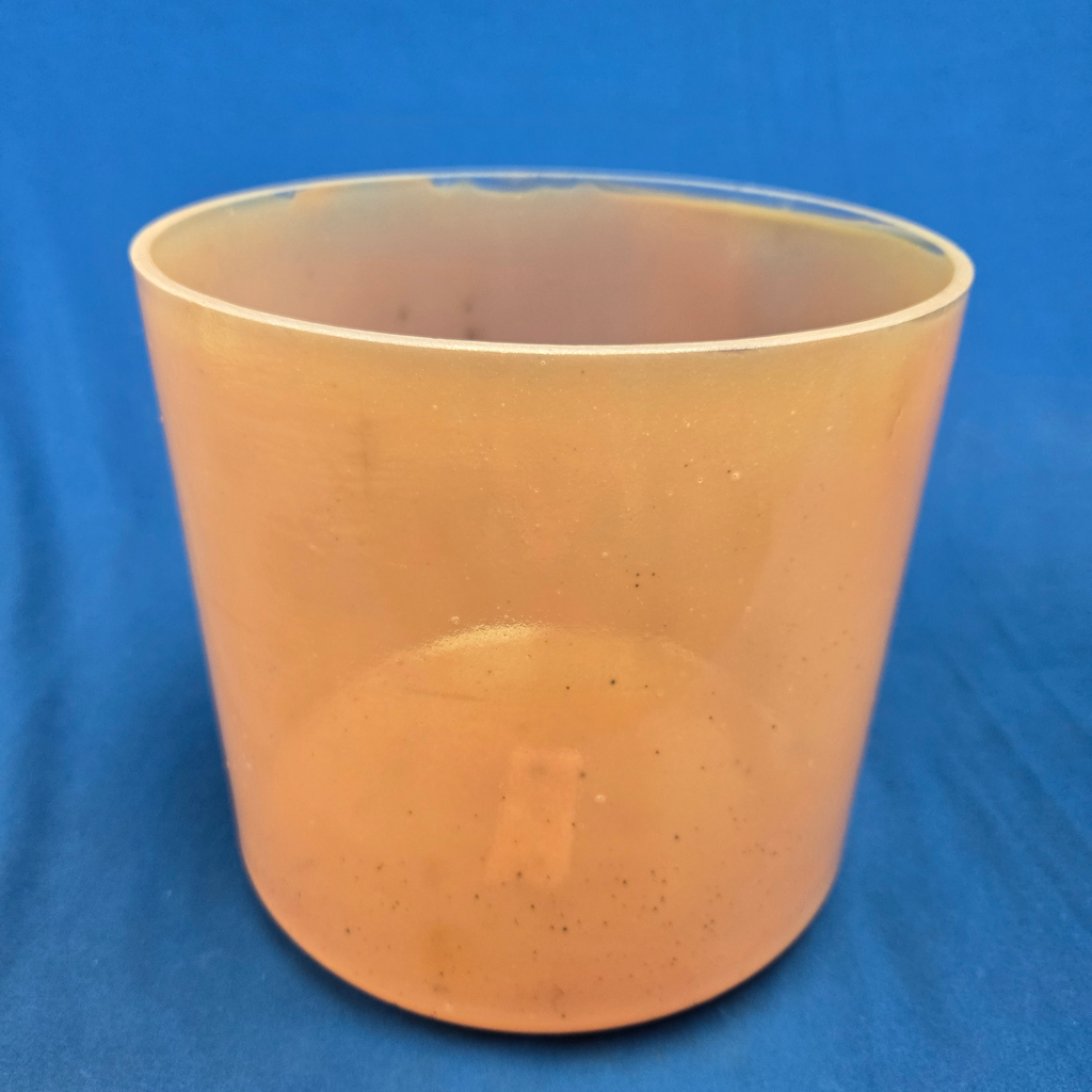 [3850] Intimate Uplift Infused Quartz Crystal Singing Bowl | 8" | 4E -37 | 322 Hz