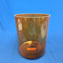 [3856] Golden Honey Infused Quartz Crystal Singing Bowl | 8" | 3B+28 | 251 Hz