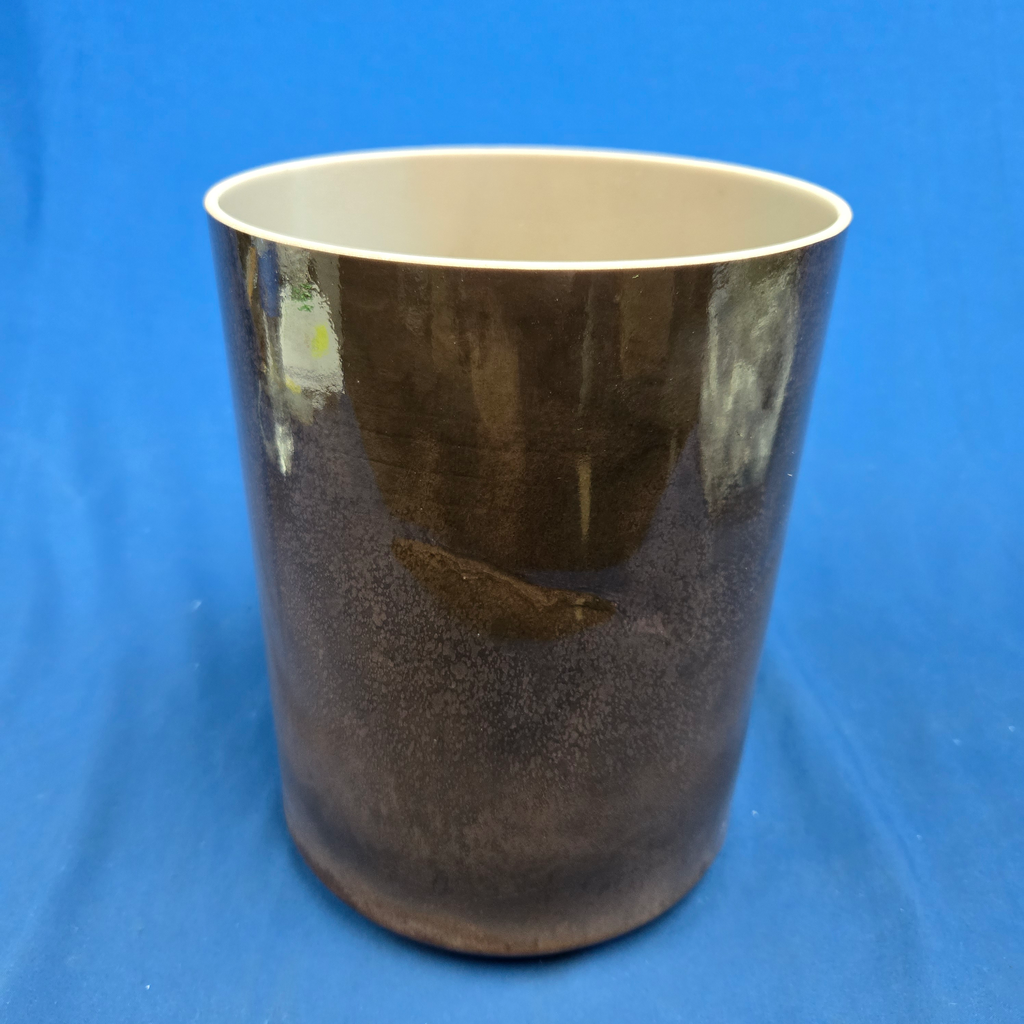 [3873] [3873] Cacao Infused Quartz Crystal Singing Bowl | 7" | 4D-15 | 291 Hz
