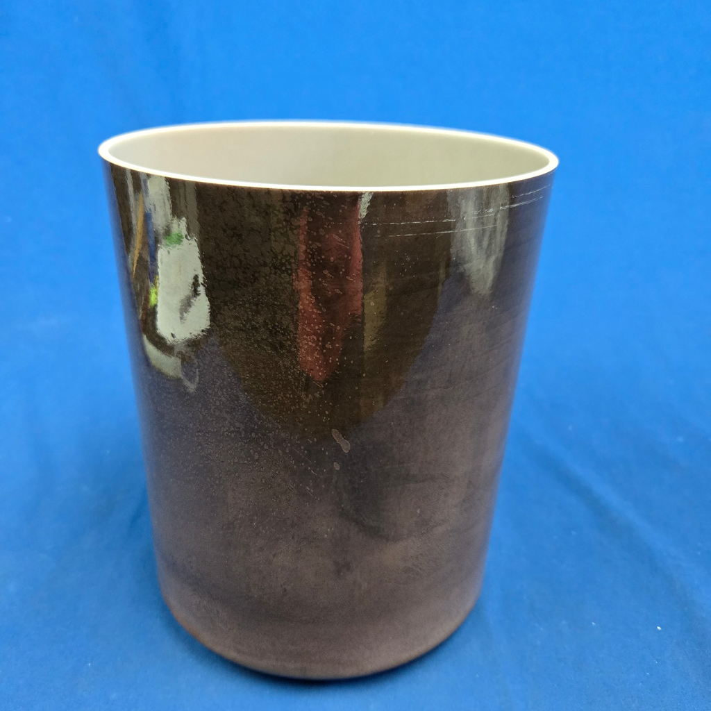 [3875] Cacao Infused Quartz Crystal Singing Bowl | 7" | 4C#+33 | 282 Hz