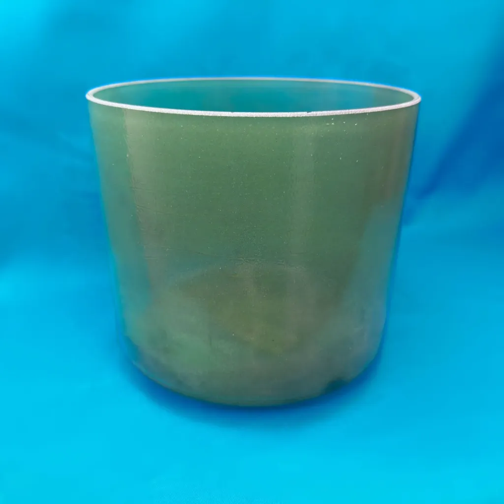 [1232] Andara Quartz Crystal Singing Bowl | 7" F# Note | C=528 Tuning | #1232