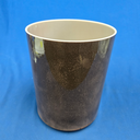 [3882] Cacao Infused Quartz Crystal Singing Bowl | 7" | 4C#+32 | 281 Hz
