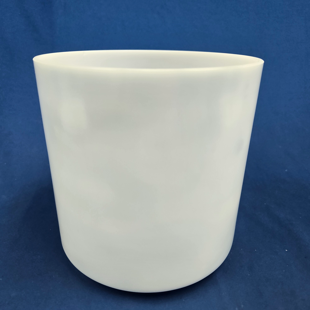 [3901] Moonstone Infused Quartz Crystal Singing Bowl | 7" | 4G+46 | 402 Hz