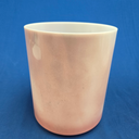 [3904] Rose Quartz Infused Quartz Crystal Singing Bowl | 7" | 4F#-46 | 360 Hz