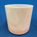 [3906] Rose Quartz Infused Quartz Crystal Singing Bowl | 7" | 4 E +7 | 331 Hz