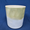 [3914] Spearmint & Blueberry Infused Quartz Crystal Singing Bowl | 7" | 4 G -22 | 386 Hz