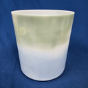 [3916] Spearmint & Blueberry Infused Quartz Crystal Singing Bowl | 7" | 4 G -43 | 382 Hz