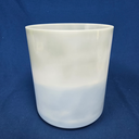 [3921] Spearmint & Blueberry Infused Quartz Crystal Singing Bowl | 7" | 4 F# -11 | 367 Hz