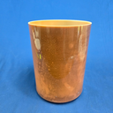 [3940] Cacao Infused Quartz Crystal Singing Bowl | 7" | 4 C +47 | 268 Hz