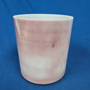 [3943] Magenta Sapphire Infused Quartz Crystal Singing Bowl | 7" | 4 D +22 | 297 Hz