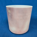 [3952] Magenta Sapphire Infused Quartz Crystal Singing Bowl | 7" | 4 D# +47 | 319 Hz
