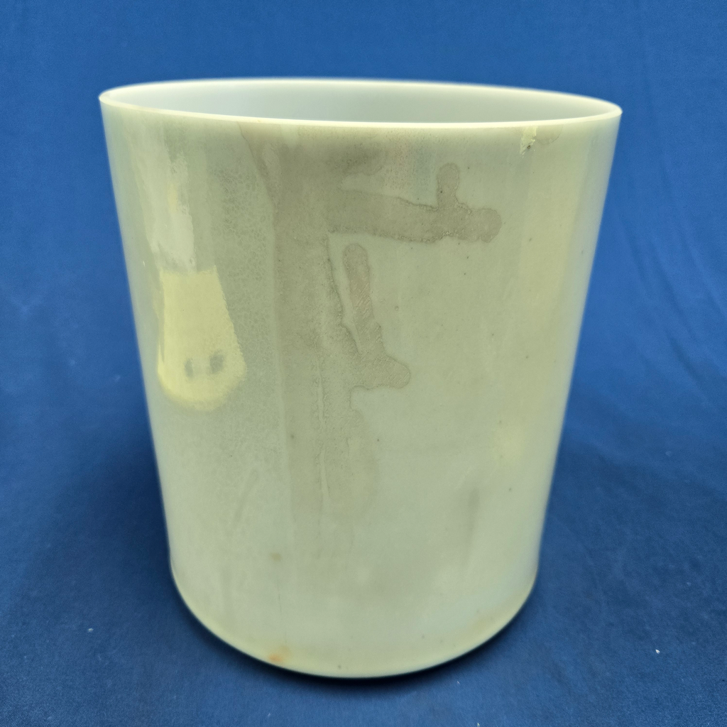 [3970] Chrysocolla Infused Quartz Crystal Singing Bowl | 7" | 4 D# 0 | 311 Hz