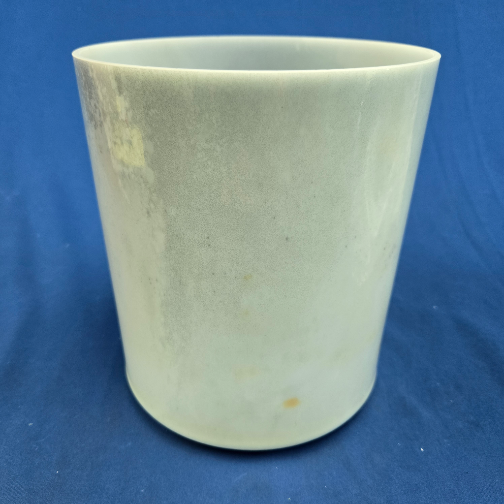 [3971] Chrysocolla Infused Quartz Crystal Singing Bowl | 7" | 4 C# +36 | 283 Hz