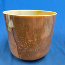 [3994] Cappuccino Infused Quartz Crystal Singing Bowl | 10" | 3G#-42 | 202 Hz