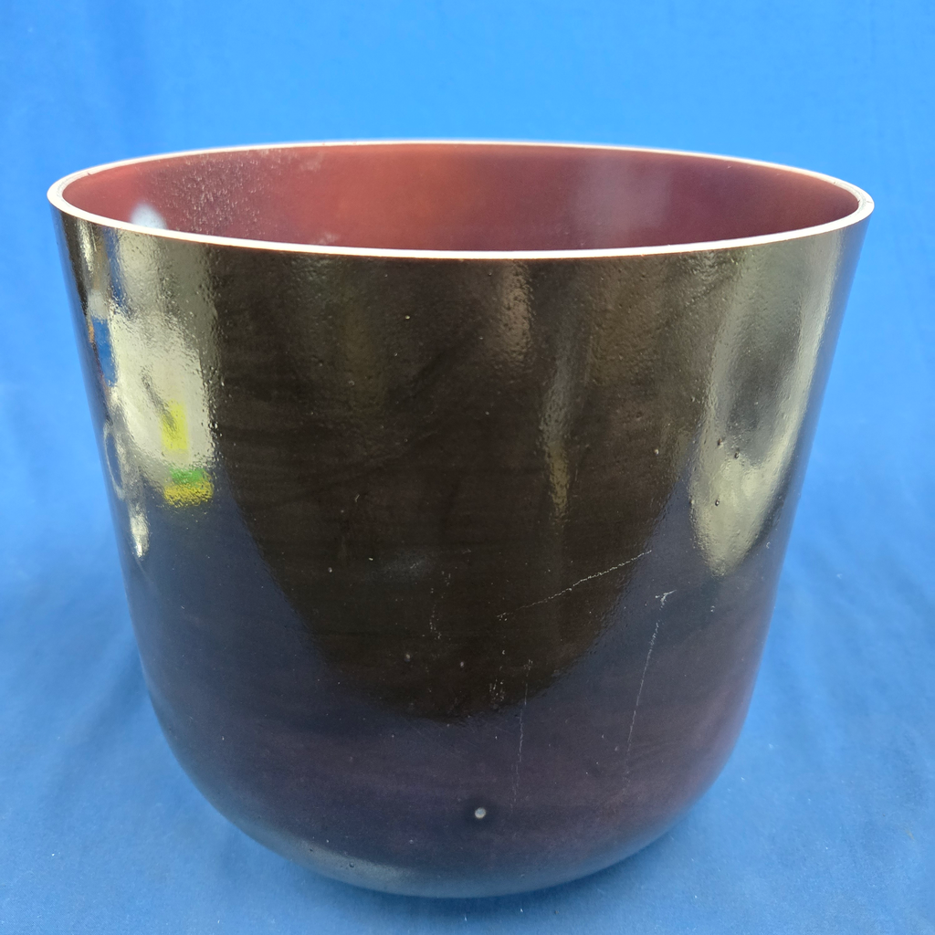 [4021] [#4021] Cherry & Acai Infused Quartz Crystal Singing Bowl | 10" | 3F#+26 | 187 Hz