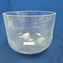 [#4027] Clear Quartz Crystal Singing Bowl | 10" | 3G#+10 | 209 Hz