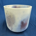 [#4029] Lepidolite Infused Quartz Crystal Singing Bowl | 10" | 3G+15 | 197 Hz