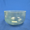 [#4077] Green Amythist Infused Quartz Crystal Singing Bowl | 10" | 4C-11 | 259 Hz