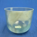[#4078] Green Amythist Infused Quartz Crystal Singing Bowl | 10" | 3A#-45 | 227 Hz