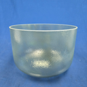 [#4079] Green Amythist Infused Quartz Crystal Singing Bowl | 10" | 3B-17 | 244 Hz