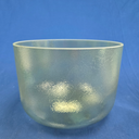 [#4083] Green Amythist Infused Quartz Crystal Singing Bowl | 10" | 3A#+30 | 237 Hz