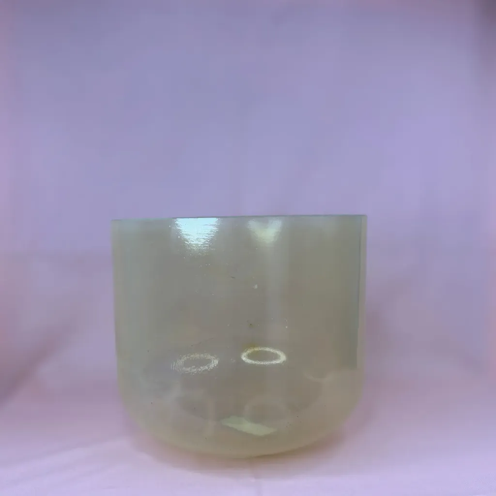 [1474] Scapolite Quartz Crystal Singing Bowl | 10" G Note | #1474