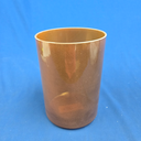 [#4143] Golden Honey Infused Quartz Crystal Singing Bowl | 6" | A4#+34 | 475 Hz