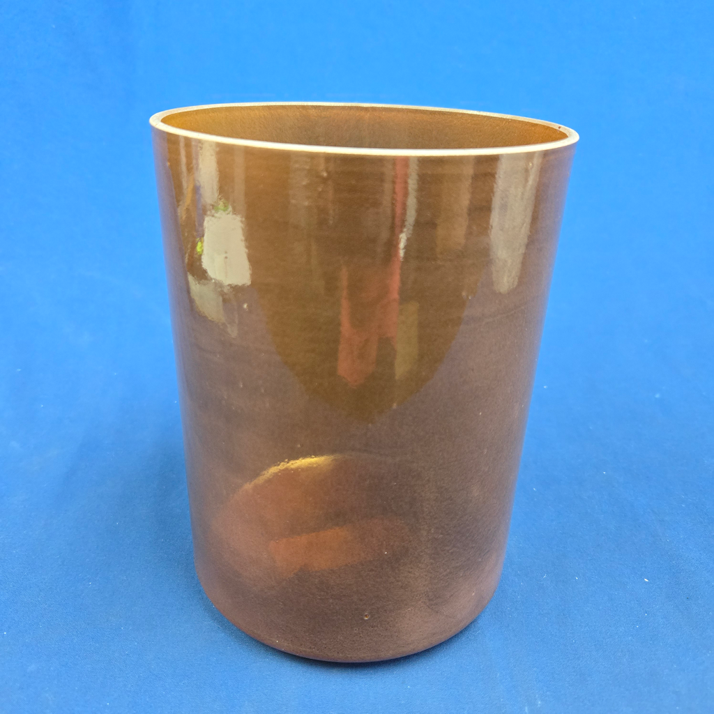 [4144] [#4144] Golden Honey Infused Quartz Crystal Singing Bowl | 6" | 4B-6 | 492 Hz