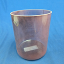 [#4146] Purpurite Infused Quartz Crystal Singing Bowl | 6" | 4A#+48 | 479 Hz