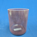[#4147] Purpurite Infused Quartz Crystal Singing Bowl | 6" | 4A#+38 | 476 Hz